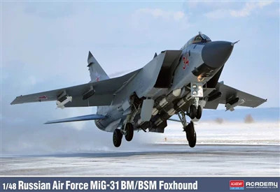 Academy russian mig - 1/48, mig-31